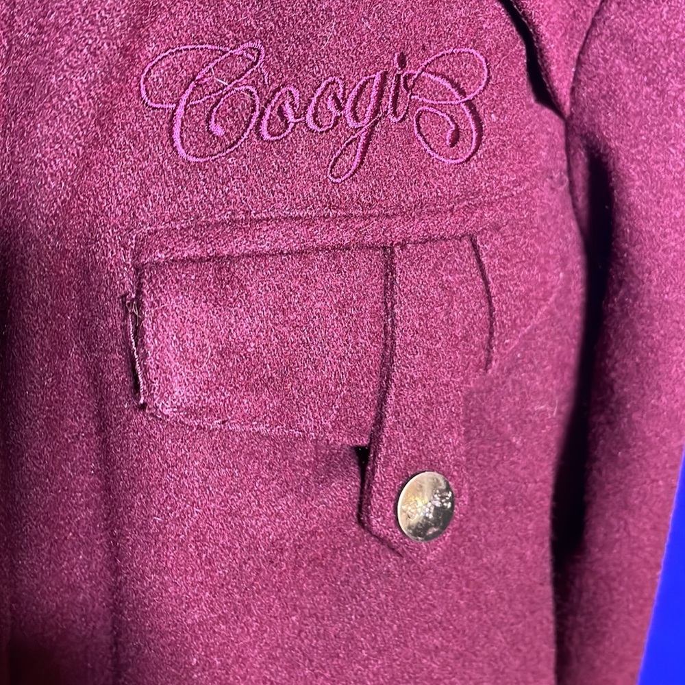 EUC Coogi Wool Blend Coat - Picture 2 of 6